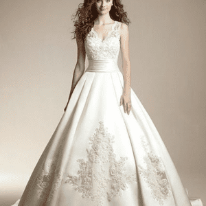 A-Vestido de Novia Clásico (Modelo: Vest-037)