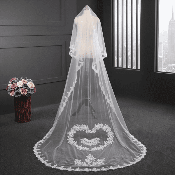 Velo Largo Heart (Modelo: Vel-011)