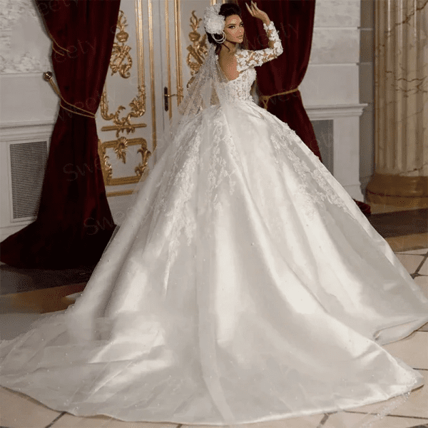 A-Vestido de Novia Celine (Modelo: Vest-011) - Imagen 3