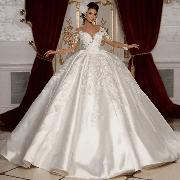 A-Vestido de Novia Celine (Modelo: Vest-011) - Imagen 2