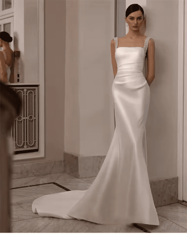 A-Vestido de Novia Clásico (Modelo: Vest-018)