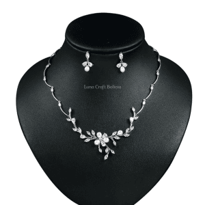 Collar y Pendientes (Modelo: TR 054)