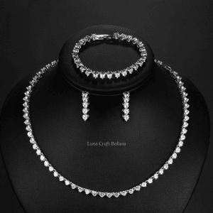 Collar y Pendientes (Modelo: TR 056)